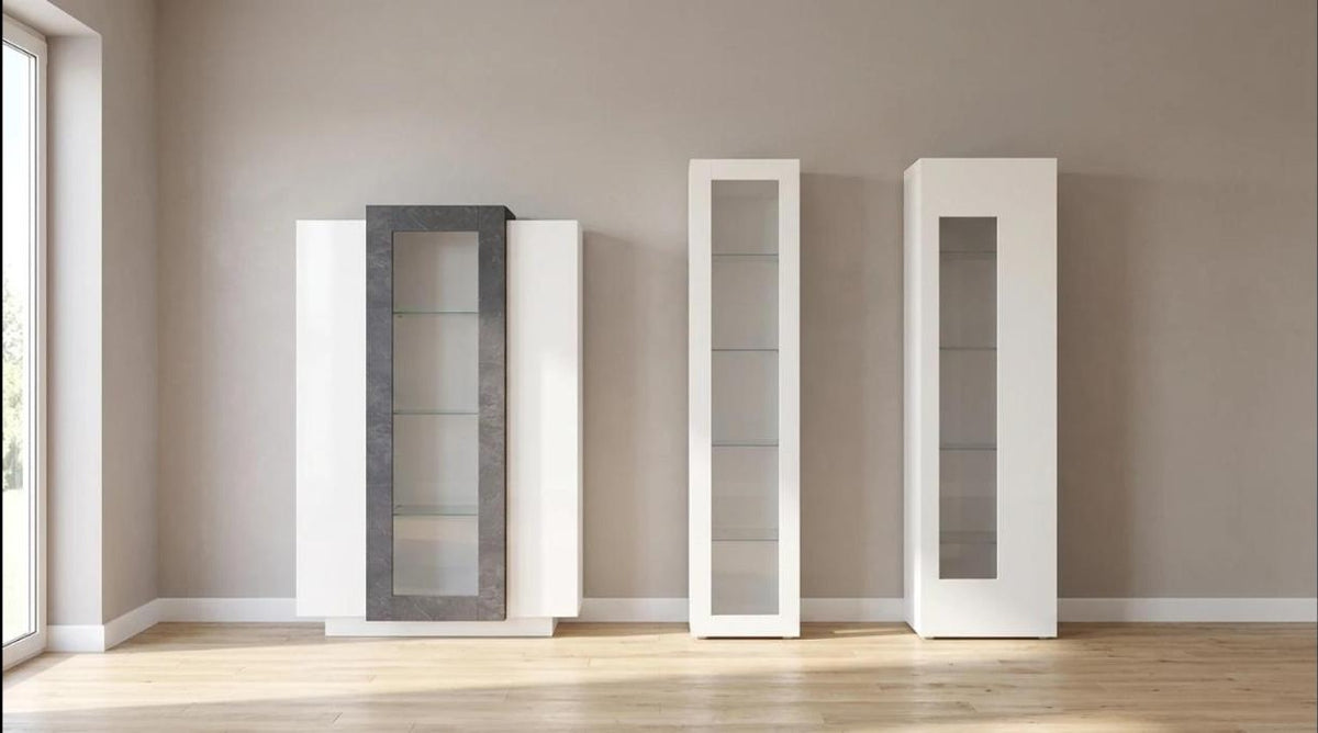 Vetrine moderne: come esporre bicchieri e oggetti con eleganza - idee con prodotti Kery