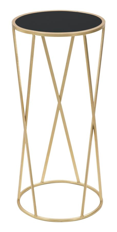 tavolino_portatelefono_rotondo_in_metallo_dorato_con_piano_in_vetro__glam_simple