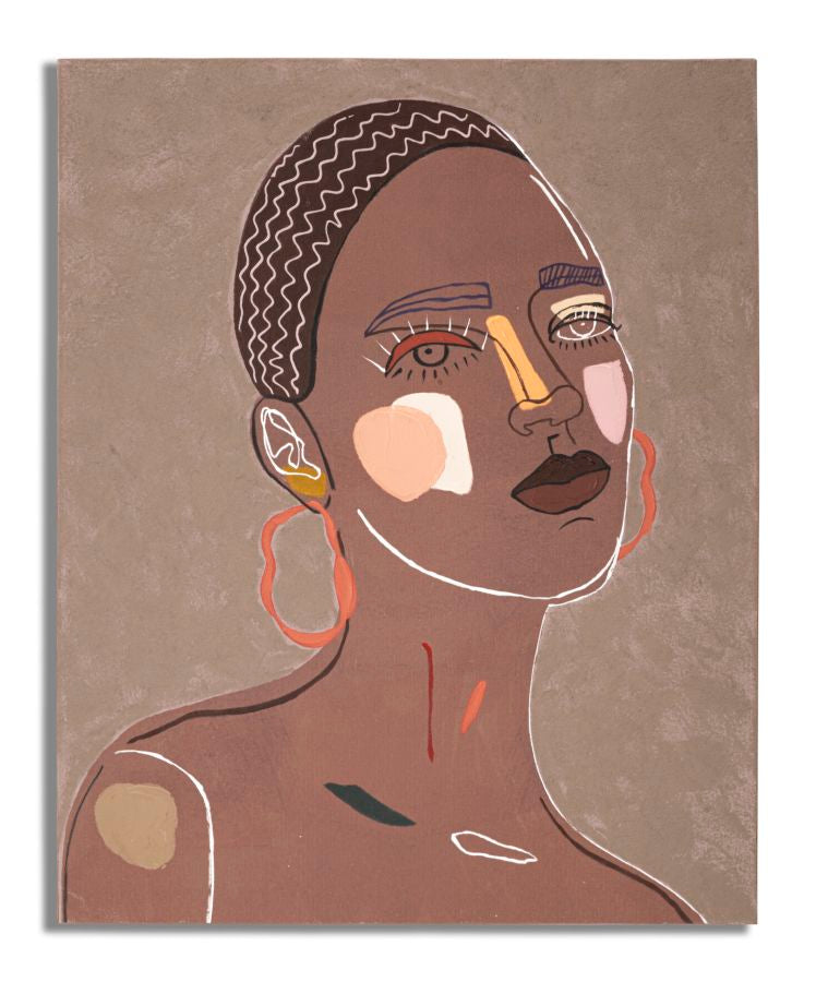 dipinto_su_tela_donna_tribale_con_telaio_80x100_cm__tribal