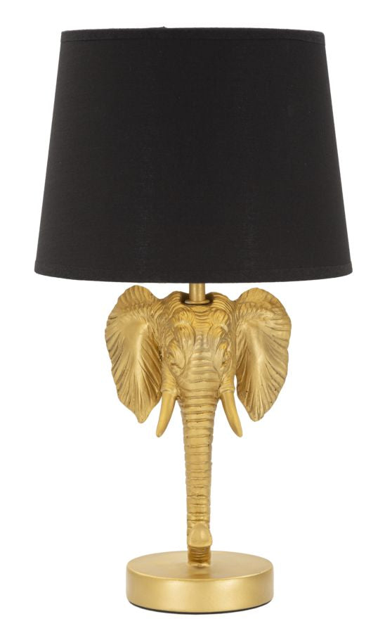 lampada_da_tavolo_elefante_metallo_nero_paralume_tessuto__elefante