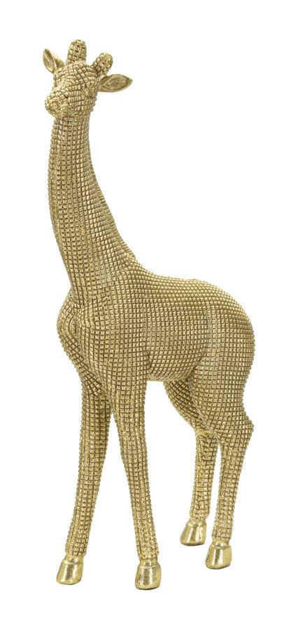 giraffa_decorativa_dorata_con_texture_a_quadretti_198x8x40_cm__giraffa