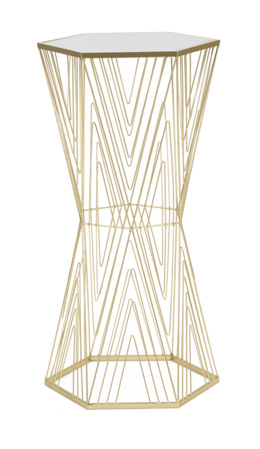 tavolino_portatelefono_esagonale_in_metallo_dorato_con_piano_a_specchio__lines_6