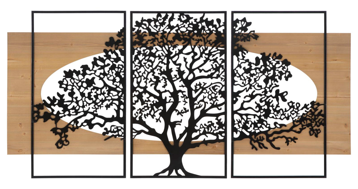 set_3_pannelli_decorativi_da_parete_3d_albero_metallo_e_legno__tree