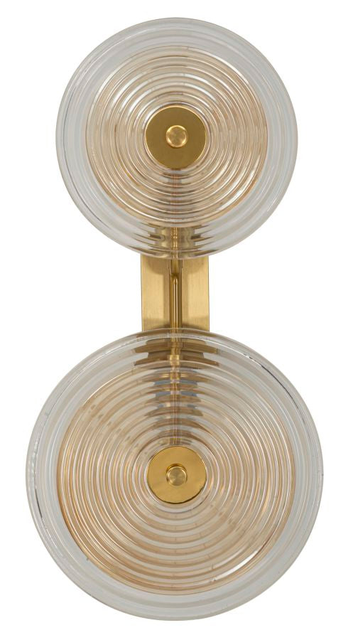 lampada_da_parete_2_luci_metallo_dorato_con_paralumi_in_vetro__venice