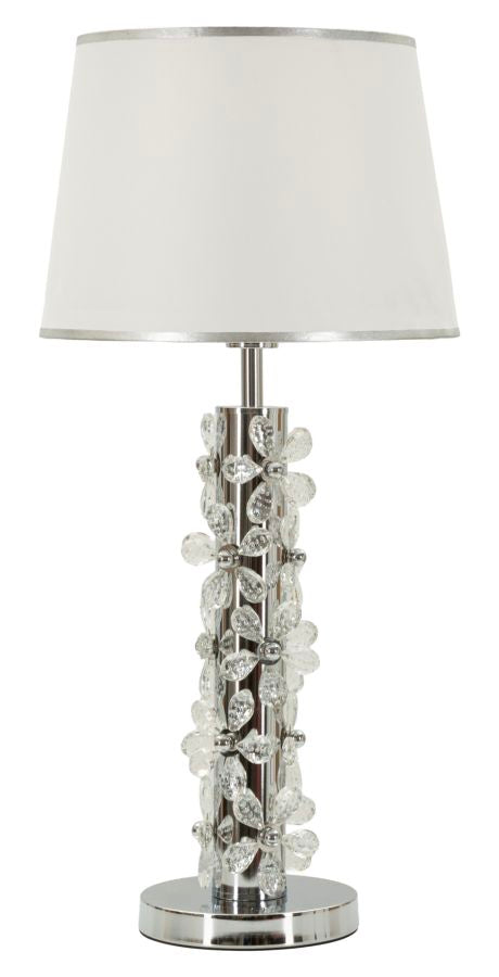 lampada_da_tavolo_argentata_con_decorazioni_floreali_paralume_bianco__silver_flower