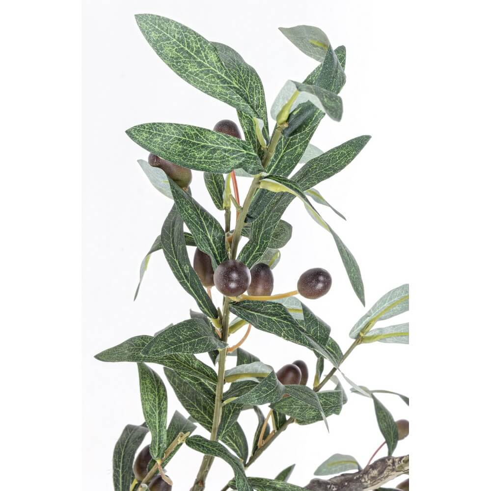Pianta Artificiale Ulivo Con Vaso 984 Foglie Altezza 150 cm - ESSENZIALE
