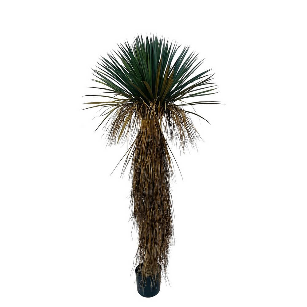 Pianta Yucca Rostrata Artificiale con Vaso Altezza 180 cm - YUKKA