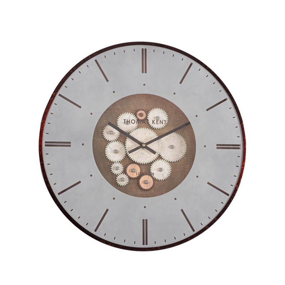 Orologio da Parete Industriale con Ingranaggi a Vista 53 cm - INDUSTRY