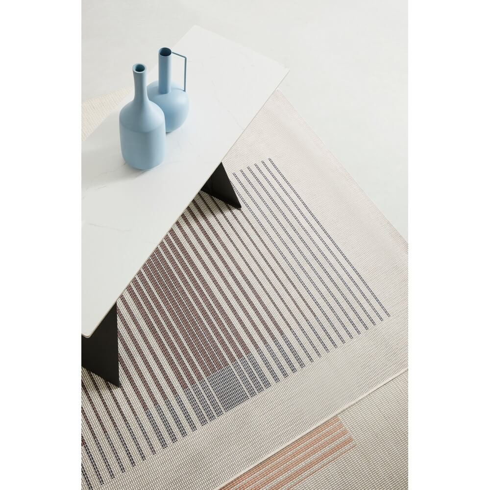 Vaso Bottiglia Decorativo in Alluminio Azzurro Fatto a Mano - MEI-XIANG