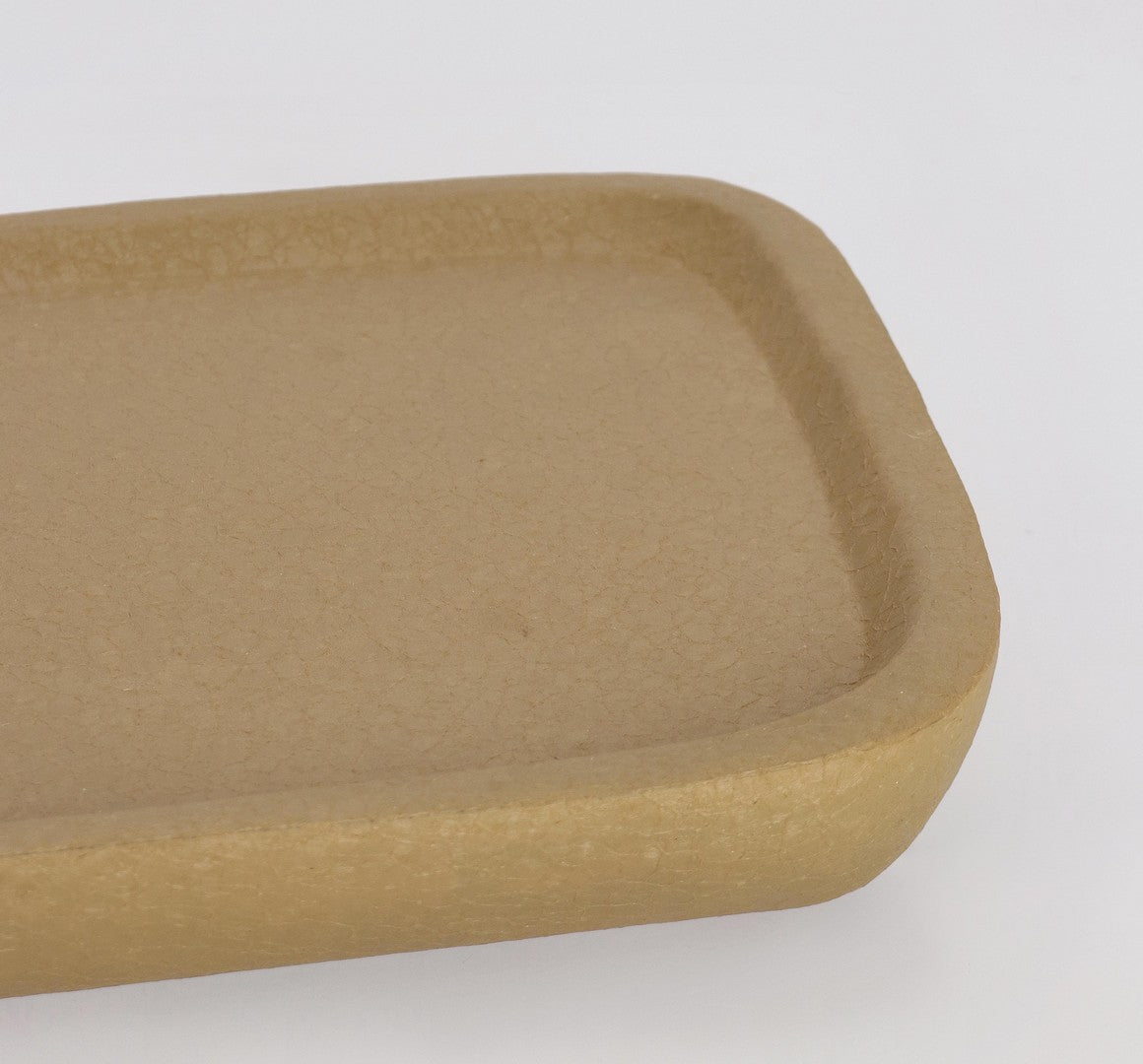 Set di 3 Vassoi Decorativi Quadrati in Acciaio Effetto Pelle Coccodrillo - QU