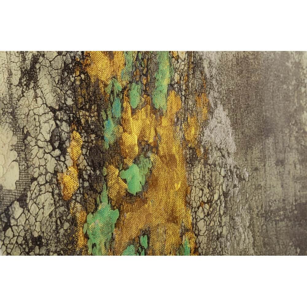 Quadro Astratto Dipinto a Mano con Cornice 80x110 cm - BOLD