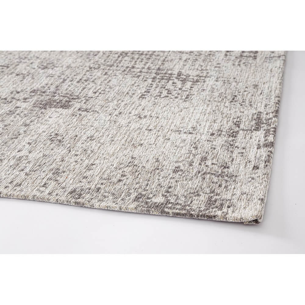 Tappeto in ciniglia effetto vintage con motivo astratto 155x230 cm - REED