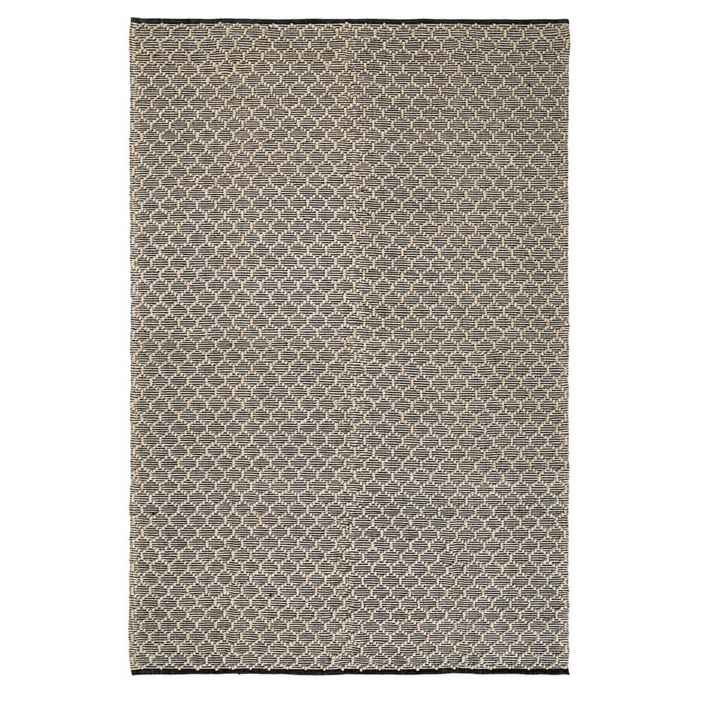 Tappeto in poliestere riciclato fantasia geometrica 200x300 cm - DHAWAN