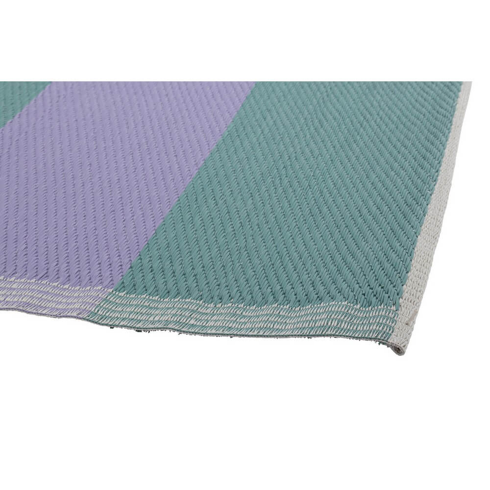 Tappeto da esterno a righe con scritta Sun 160x230 cm - KARERA