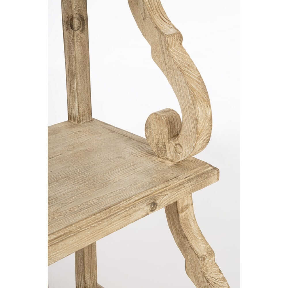 Libreria 3 Piani in Legno di Abete Stile Shabby Chic - MODERN RUSTIC