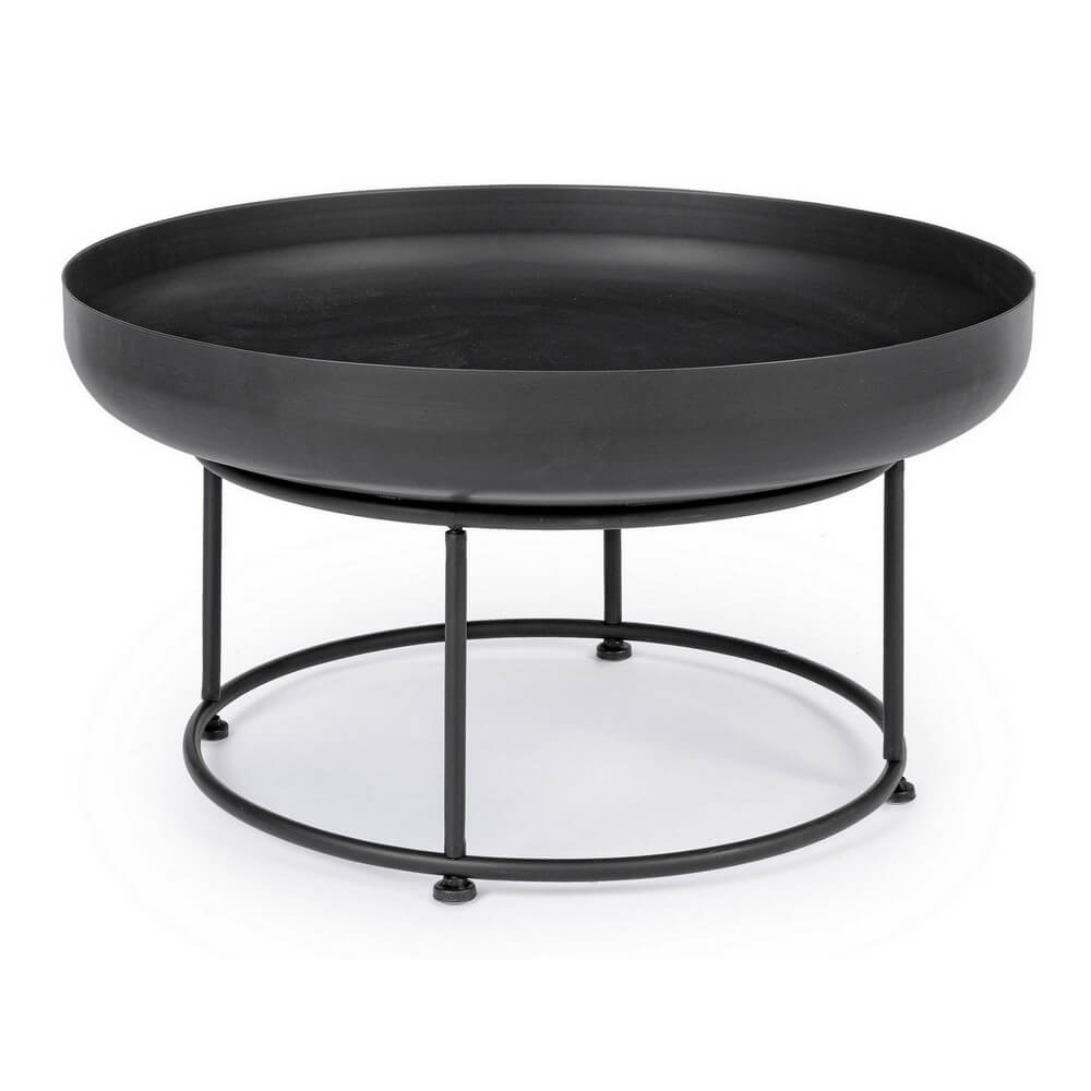 Braciere da Esterno Rotondo in Acciaio Verniciato 80 cm - ARVEN