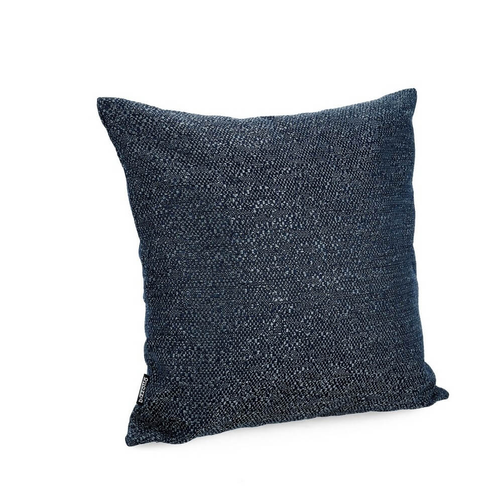 Cuscino da Esterno Blu Melange in Tessuto Idrorepellente 45x45 cm - IPEK