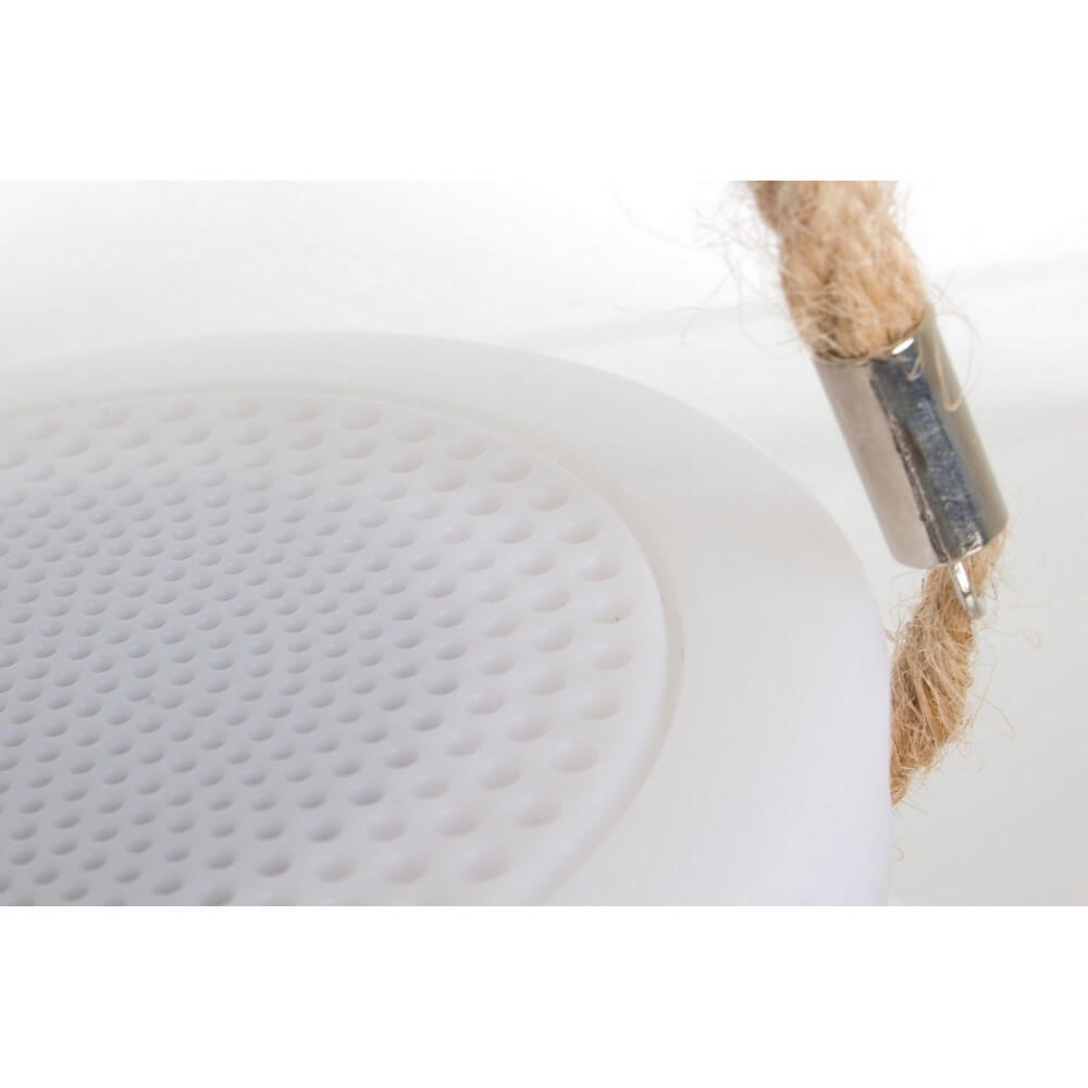 Lampada LED Bluetooth con Cassa e Manico in Corda per Interno ed Esterno - CELEBRATE