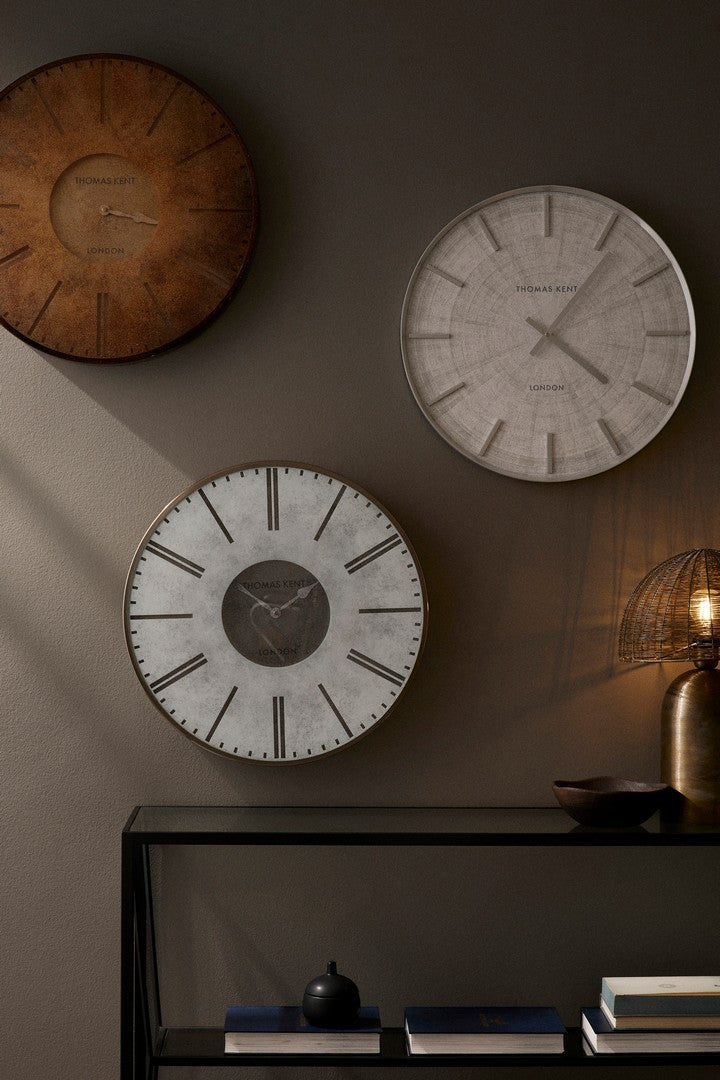 Orologio da Parete Rotondo Stile Industriale in Metallo - EMPYREAL