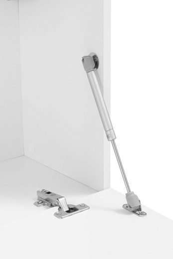 Pistone a gas cromato di ricambio per l'apertura delle ante, non parte della parete ECHO #colore_Bianco Lucido