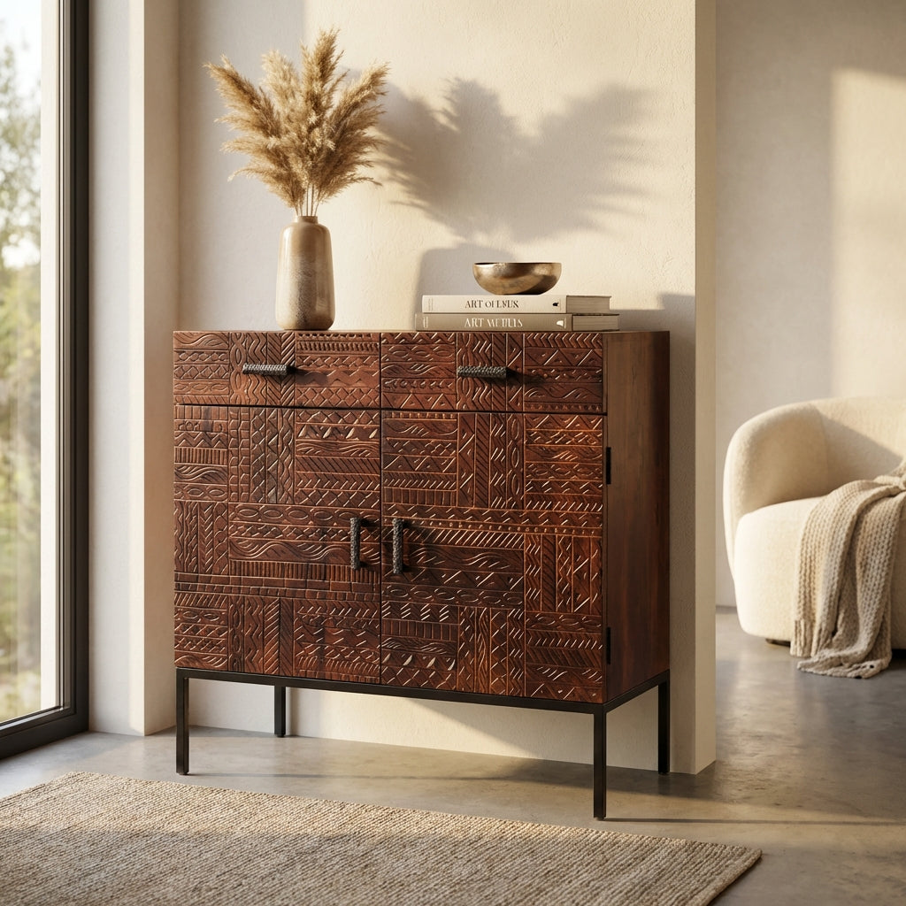 cassettiera_con_decoro_2_ante_2_cassetti_in_legno_metallo_cm_90x40x85__gideon
