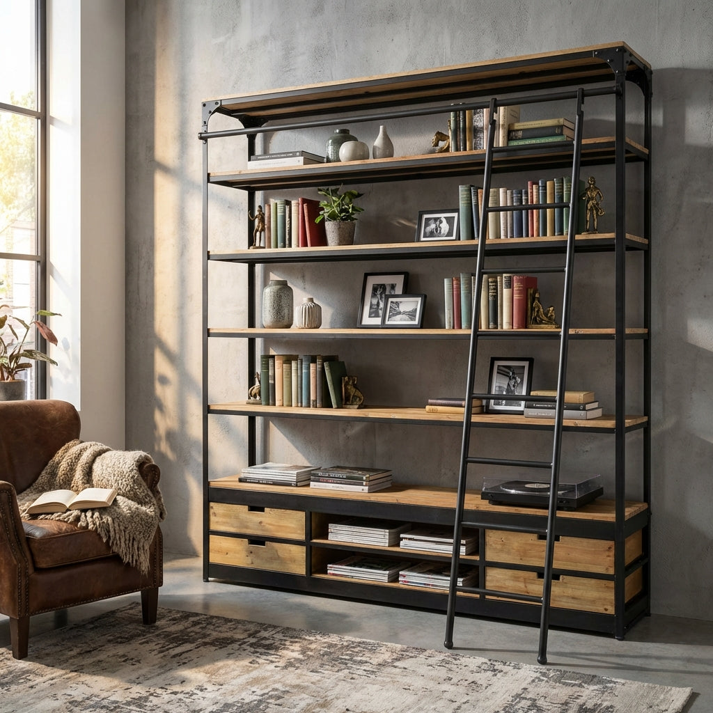 libreria_industrial_in_acciaio_legno_cm_182x41x217__newton