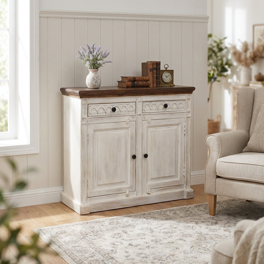 credenza_legno_mango_2_ante_2_cassetti_stile_shabby_chic__helimond