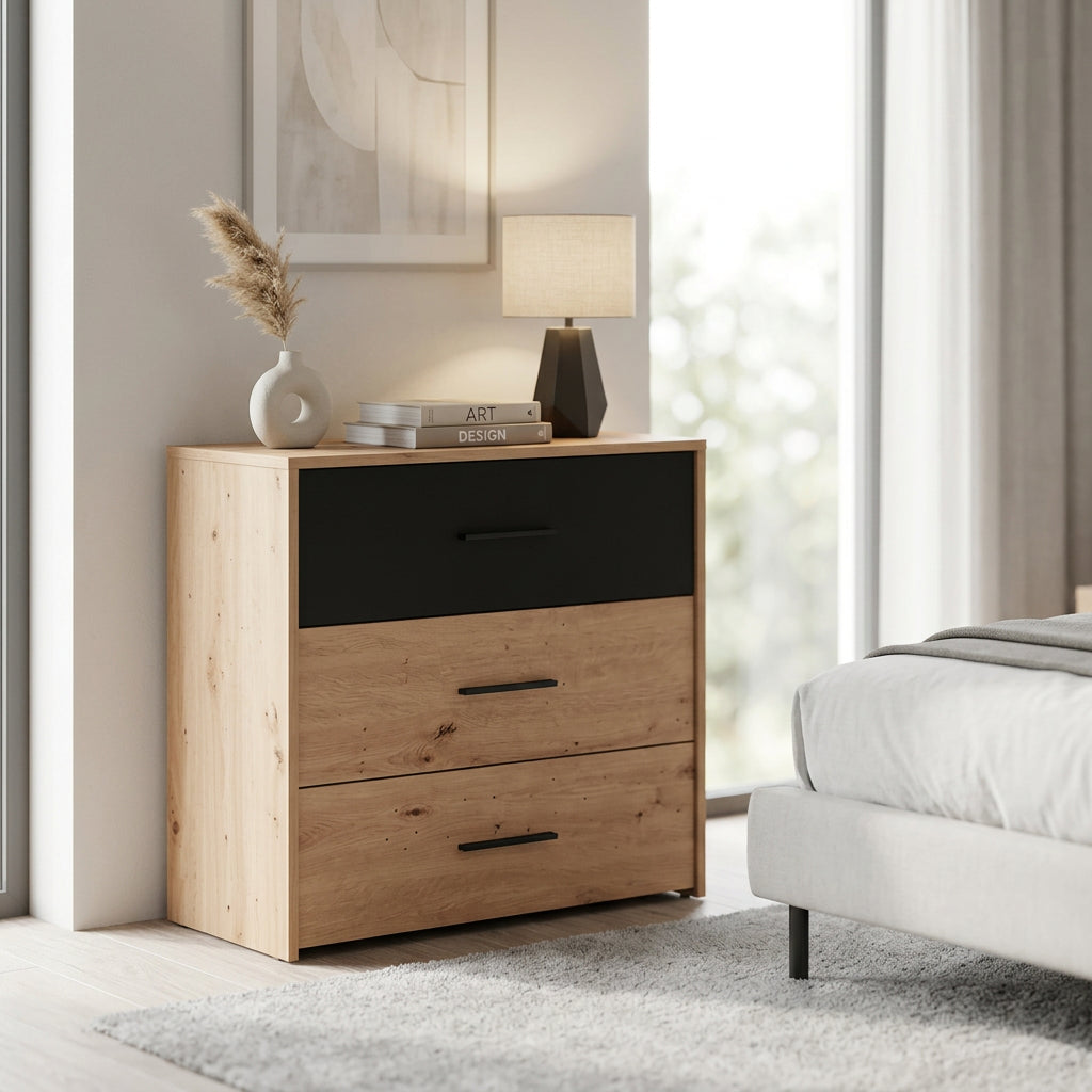 com_tre_cassetti_moderno_minimal_in_legno_cm_80_6x33_2x80_5_h__timber