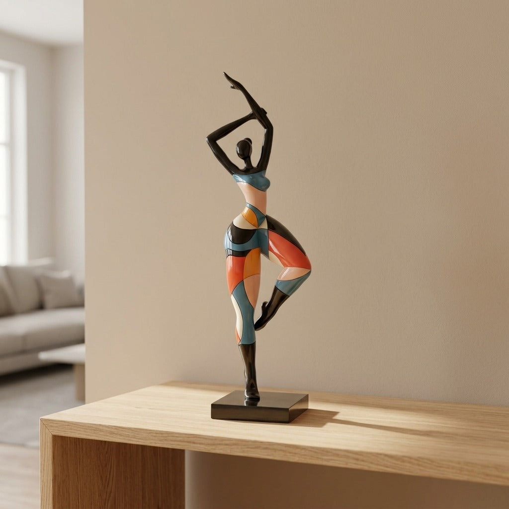 Statuetta Decorativa Donna Danzante - DONNINA DANCE RUBIC