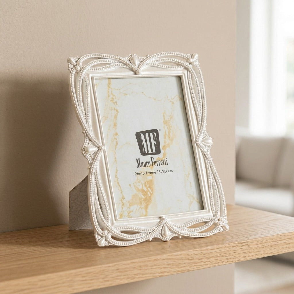 Cornice Portafoto in Acciaio con Bordo a Fiocco - RIBBON