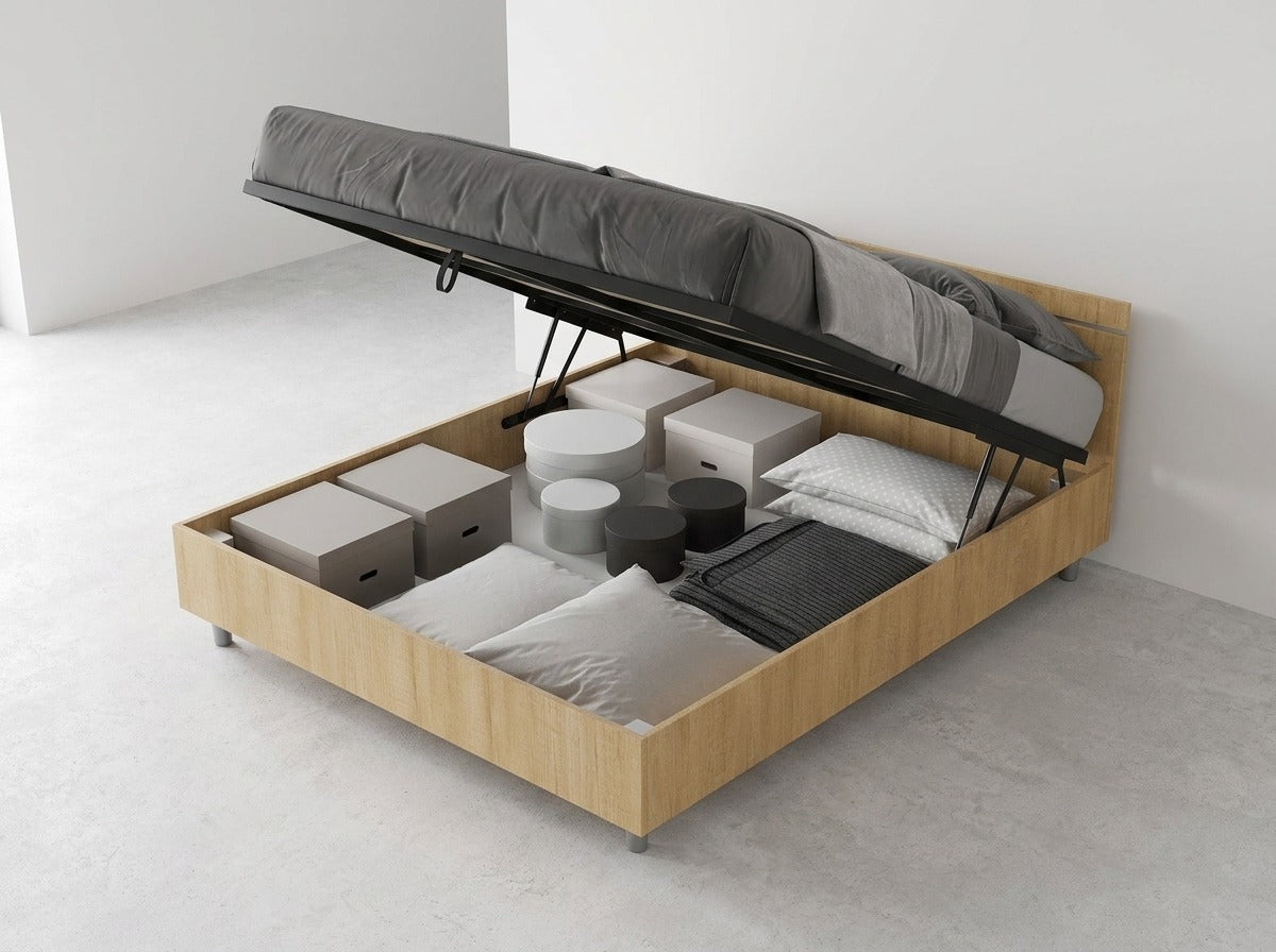 Letto con contenitore aperto, per il Kit contenitore Kery