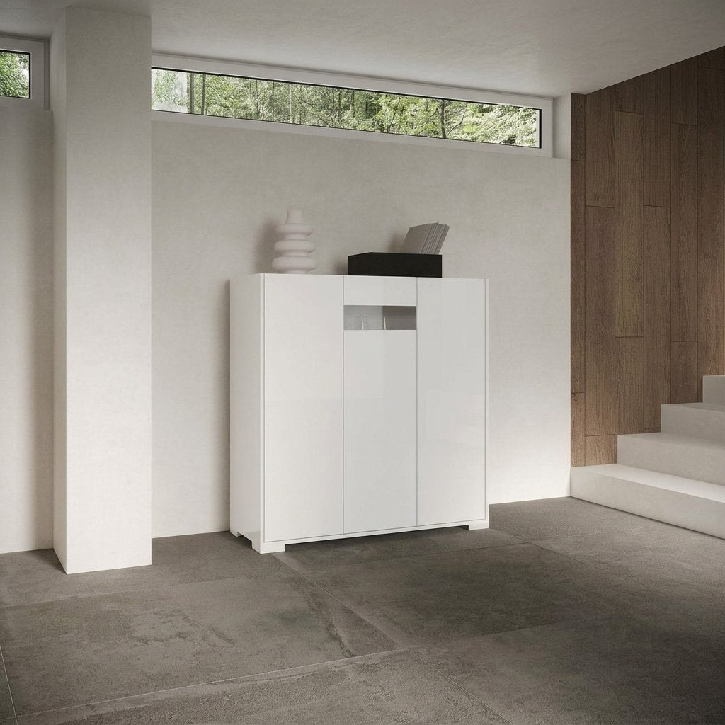 Credenza Alta 3 Ante in Nobilitato - RIFLESSO