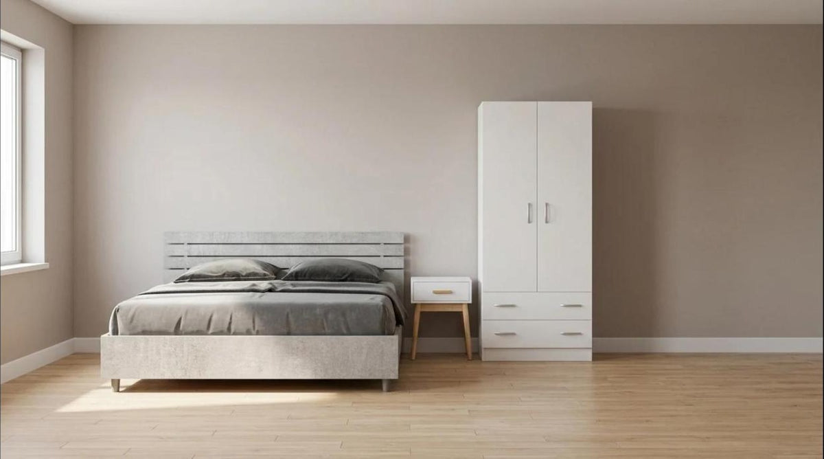 Armadio a ponte: come sfruttare lo spazio sopra il letto - idee con prodotti Kery