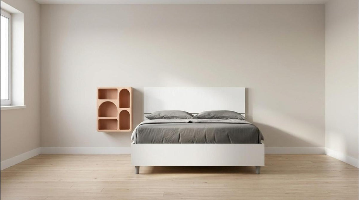 Comodini sospesi: come sceglierli e a che altezza montarli - idee con prodotti Kery