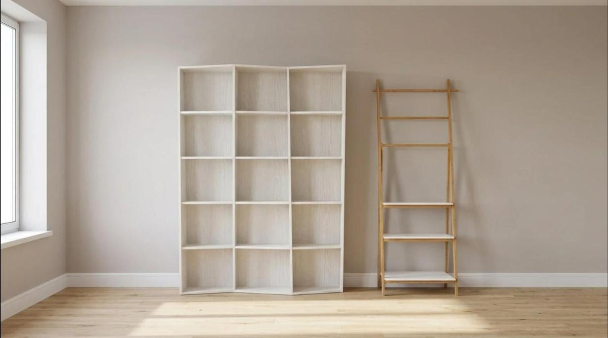 Libreria a colonna: come scegliere una soluzione verticale salvaspazio - idee con prodotti Kery