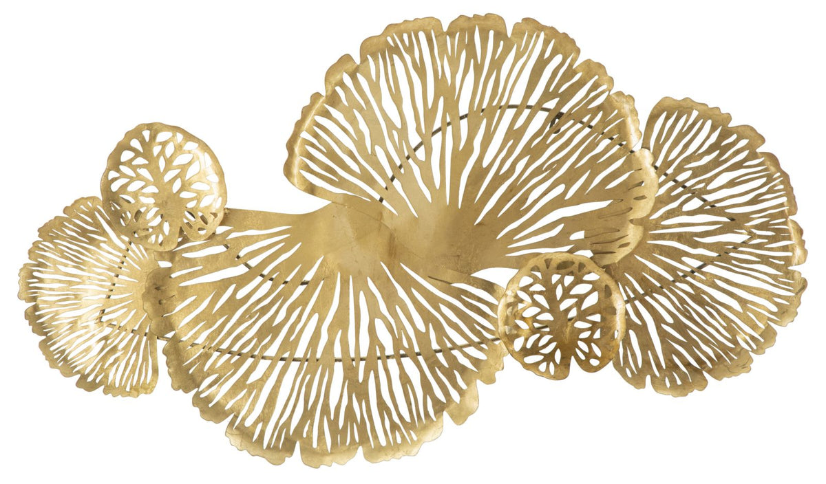 pannello_decorativo_da_parete_in_ferro_dorato_con_foglie_3d__iris_verticale