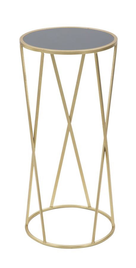 tavolino_portatelefono_rotondo_in_metallo_dorato_con_piano_in_vetro__glam_simple
