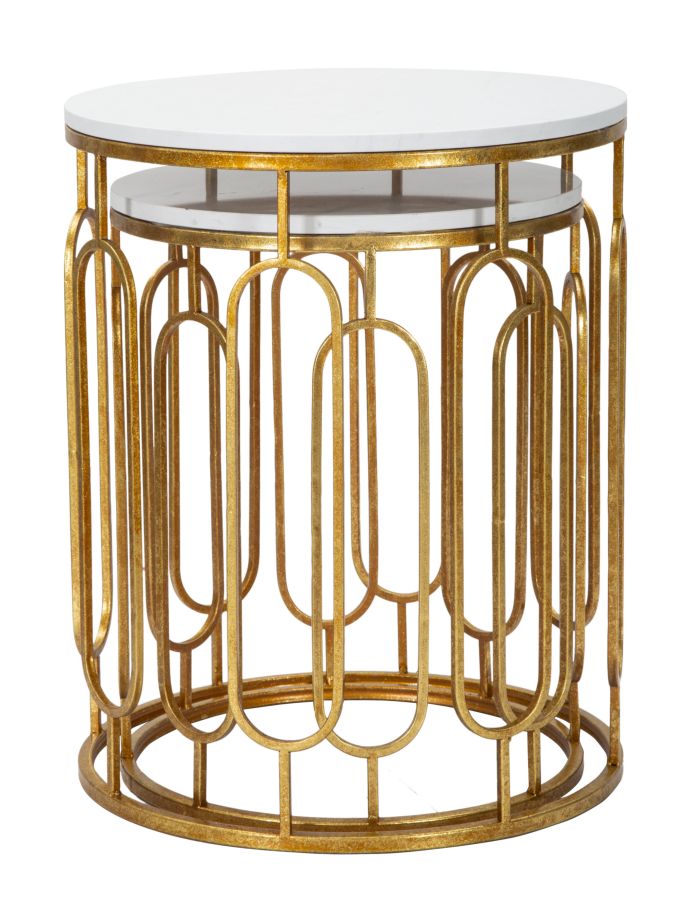 set_2_tavolinetti_rotondi_in_metallo_dorato_con_piano_in_marmo_bianco__tory_marbleoppia