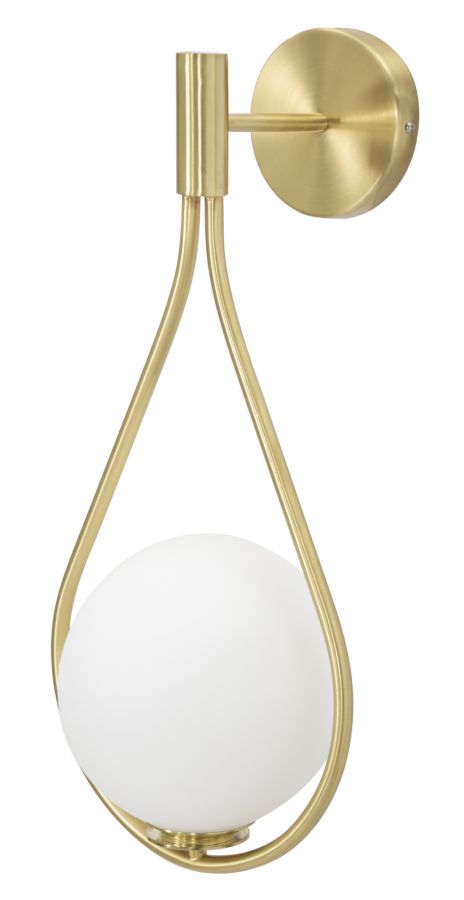 applique_da_parete_dorata_con_sfera_in_vetro_bianco_design_goccia__glamy_drop