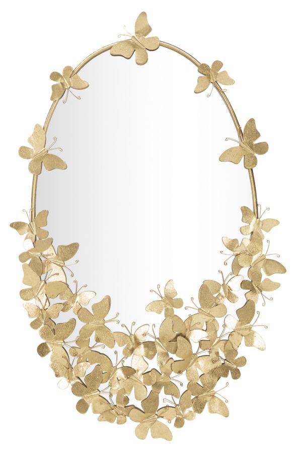 specchio_ovale_da_parete_con_cornice_dorata_e_farfalle__glam_ovalutterfly