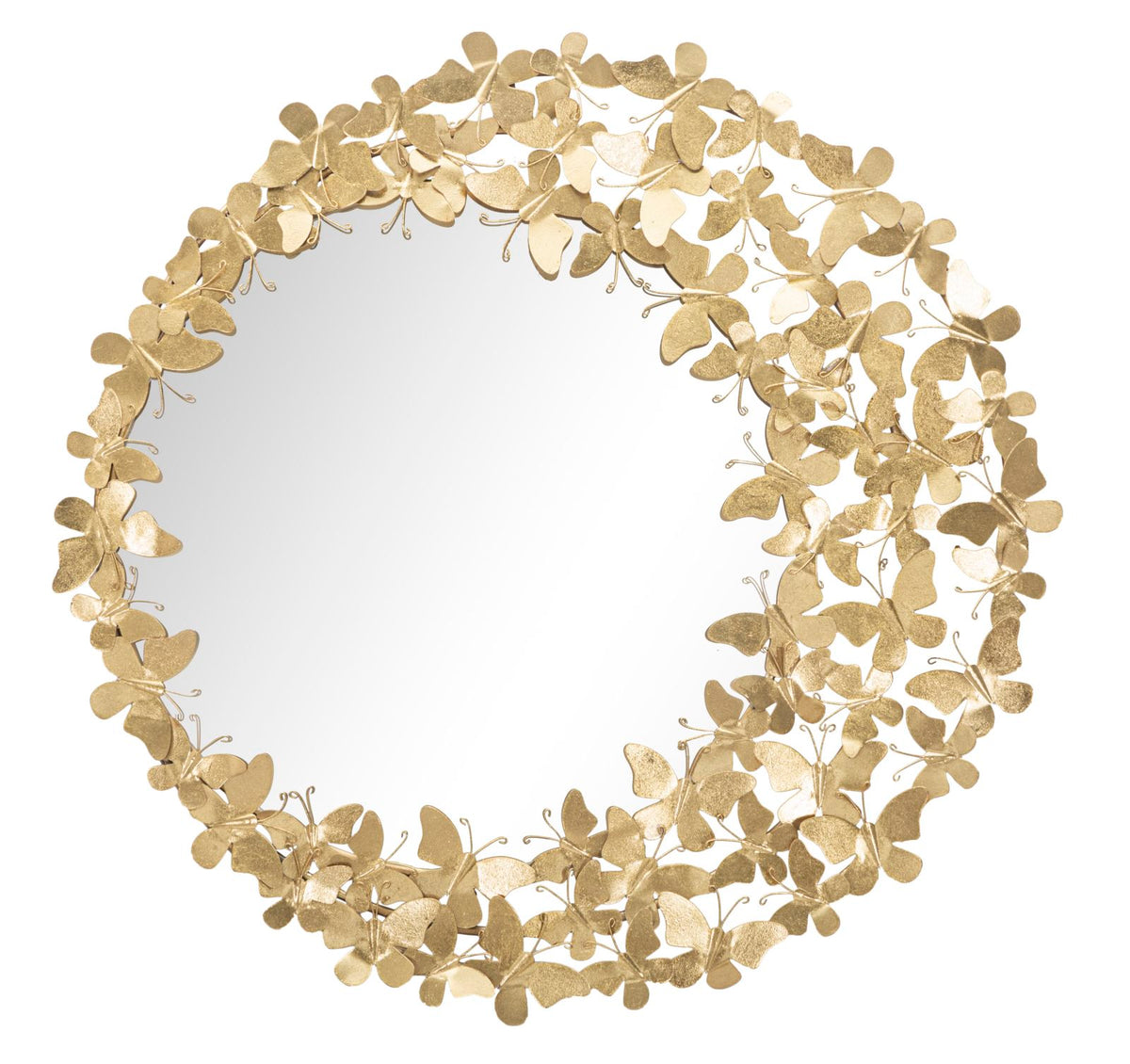 specchio_rotondo_da_parete_con_cornice_dorata_e_farfalle__glamutterfly_wind