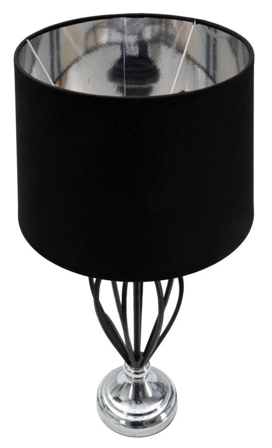 lampada_da_tavolo_glam_in_metallo_con_paralume_in_tessuto_nero__darky_silver