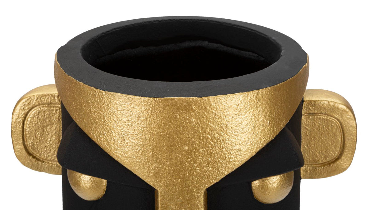 vaso_decorativo_volto_tribale_stilizzato_con_dettagli_dorati__tribal