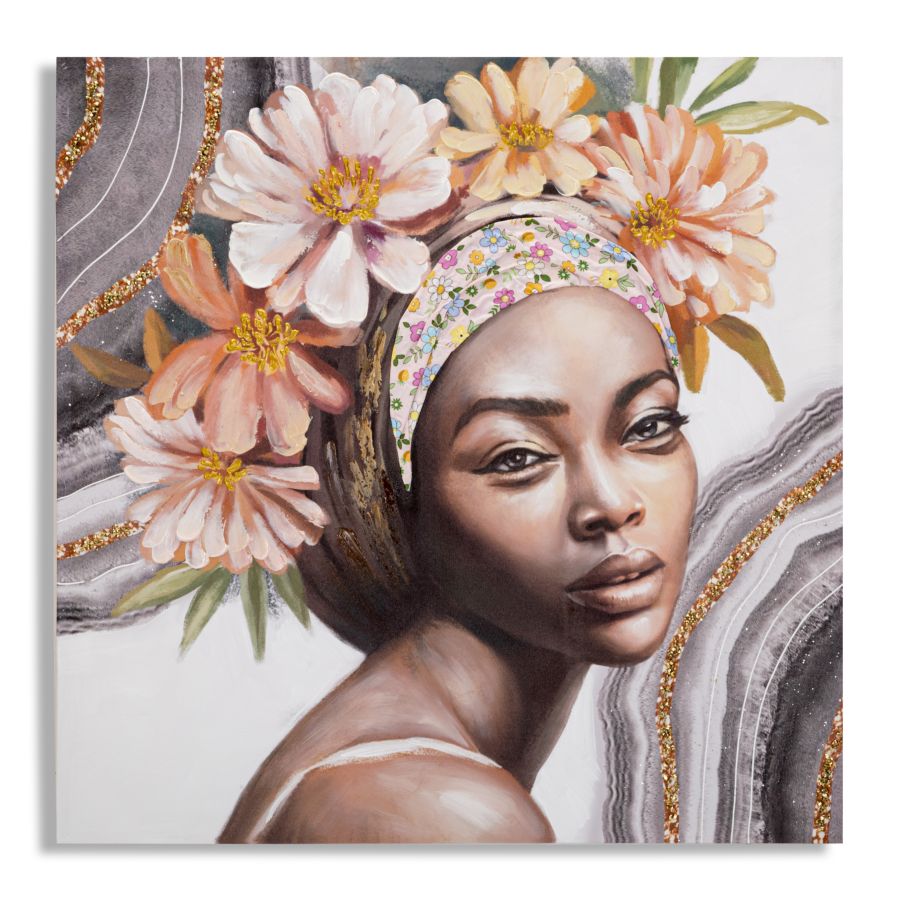 dipinto_su_tela_volto_donna_con_copricapo_floreale_100x100__naomi