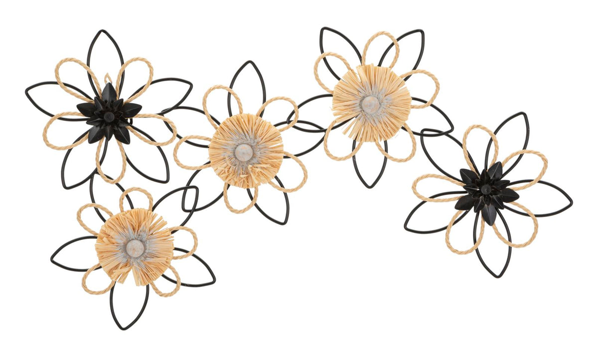 pannello_decorativo_da_parete_in_metallo_e_rafia_con_fiori_3d__flow