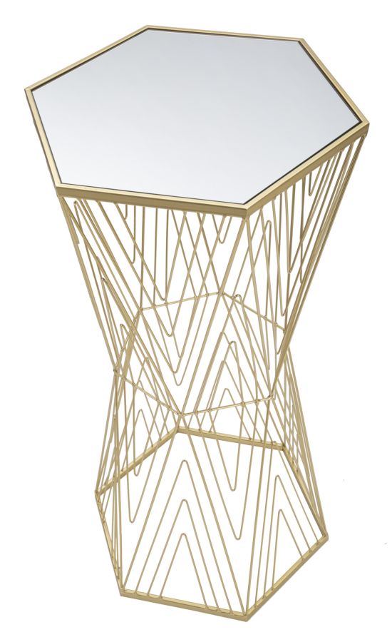 tavolino_portatelefono_esagonale_in_metallo_dorato_con_piano_a_specchio__lines_6