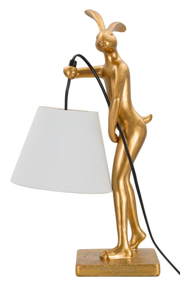 lampada_da_tavolo_coniglio_in_resina_dorata_con_paralume_bianco__rabbit