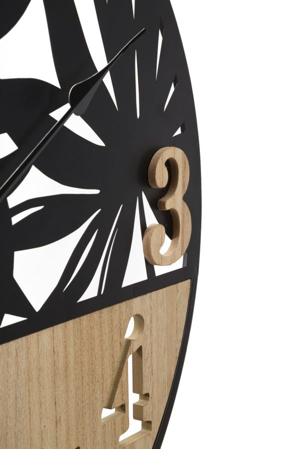 orologio_da_parete_rotondo_metallo_e_legno_foglie_tropicali_60_cm__palm