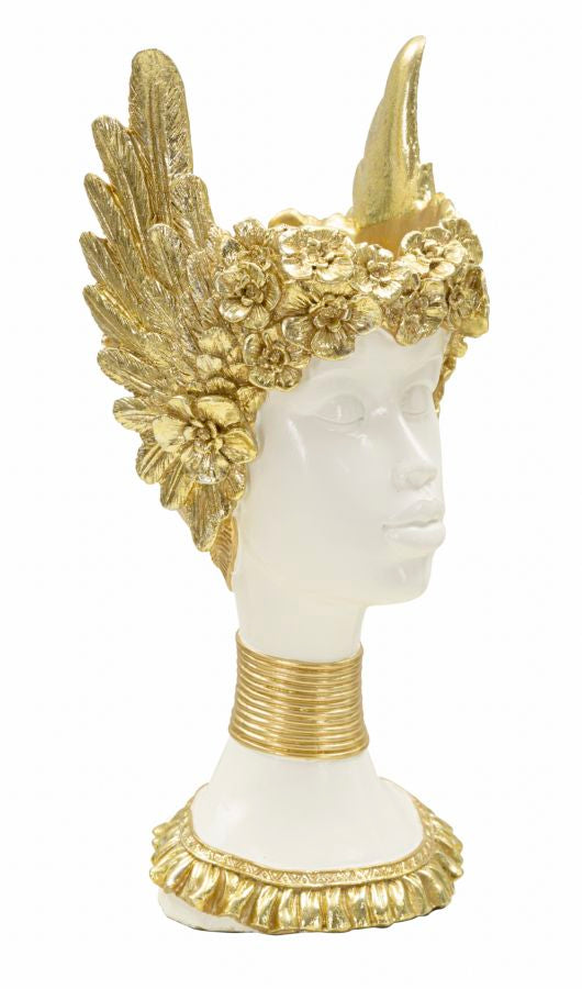 scultura_busto_donna_con_ali_dorate_stile_classico_32_cm__athena