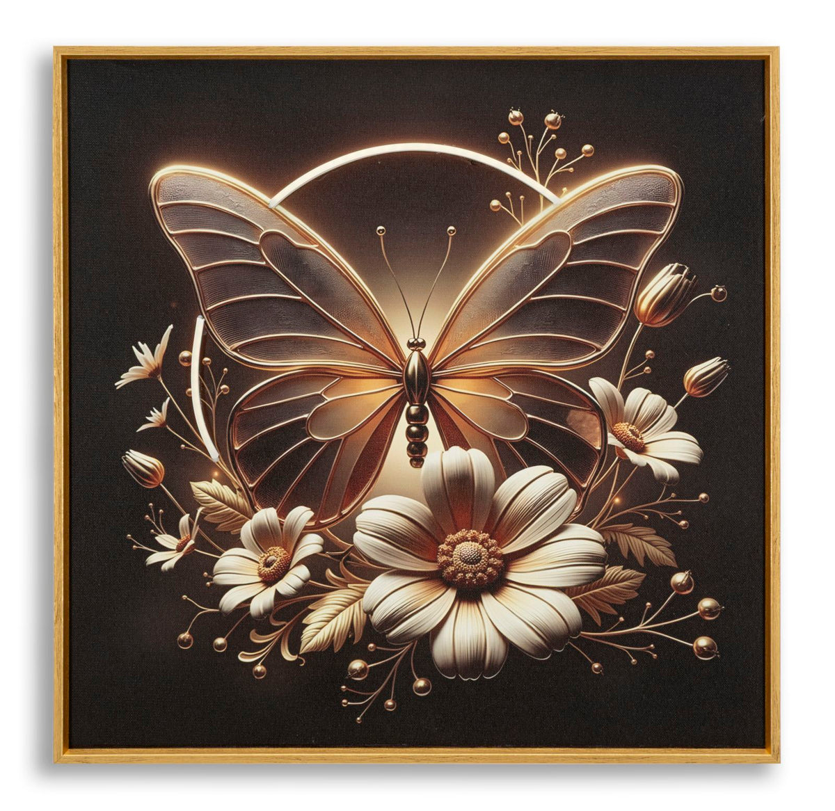 stampa_con_led_su_tela_laccata_con_cornice_50x50_cm__butterfly